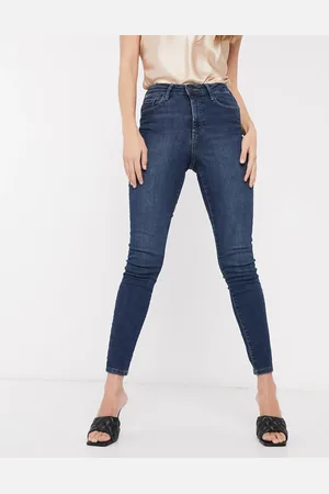 VERO MODA Skinny jean in mid denim