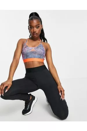 adidas Training Techfit colourblock mid-support sports bra in