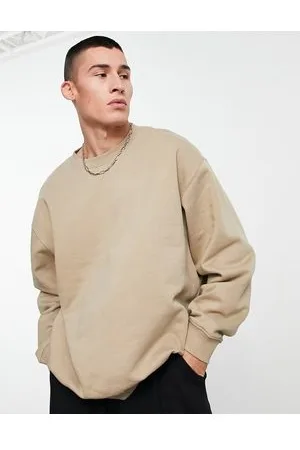 Weekday Oversized sweatshirt in beige
