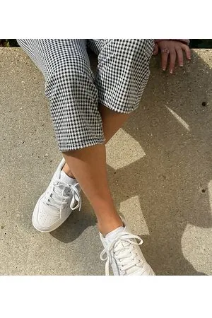 Truffle Collection Wide Fit chunky trainers in