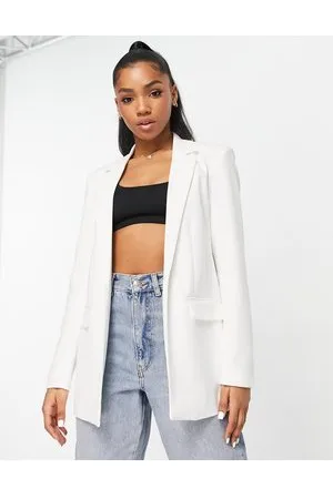 Pieces® Tailored oversized blazer in