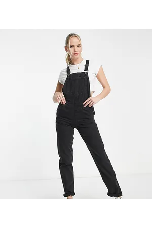 ASOS ASOS DESIGN Tall 'original' denim dungarees in washed