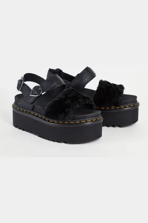 Dr. Martens Voss II Fluffy sandals in