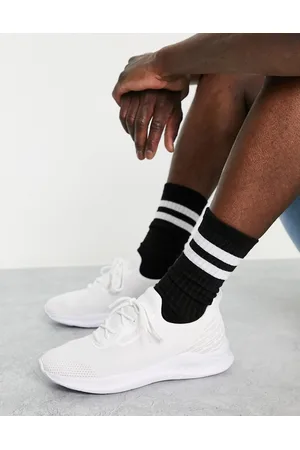 London Rebel X Knitted runner trainers in