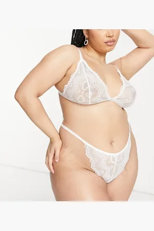 ASOS ASOS DESIGN Curve Rosie triangle bra in
