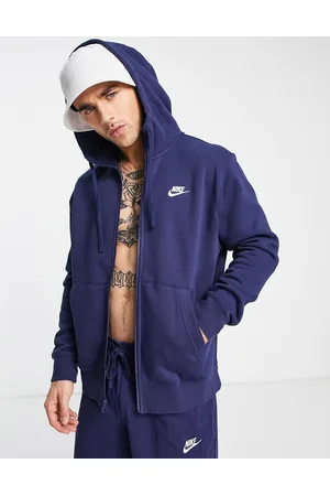 Nike Club zip-up hoodie in