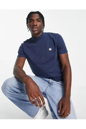 Pretty Green Mock neck t-shirt in