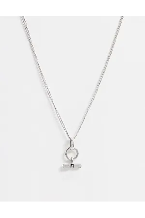 Icon Brand Neck chain with t-bar pendant in