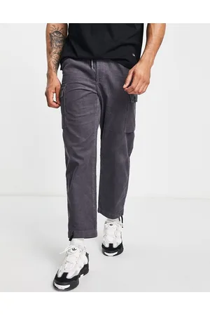 Nicce London Line cord cargo trousers in