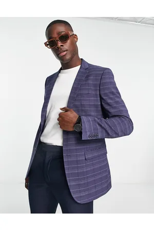 French Connection Suit jacket in marine check