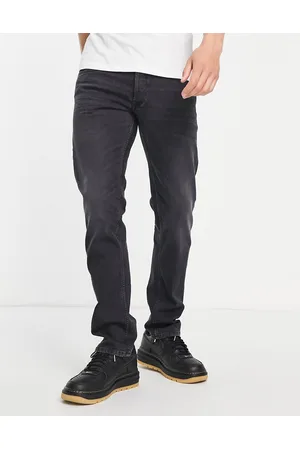 Replay Grover straight jean in washed black