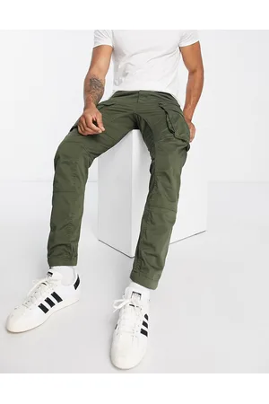 G-Star Rovic Zip 3D straight tapered fit trousers in khaki
