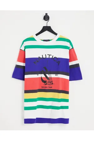 Nautica Nautica tuttle oversize stripe t-shirt in