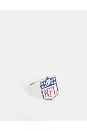 ASOS Men Rings - NFL logo signet ring in tone and enamel