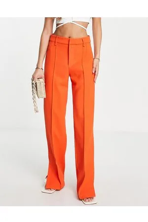 MANGO Straight leg tailored trouser in