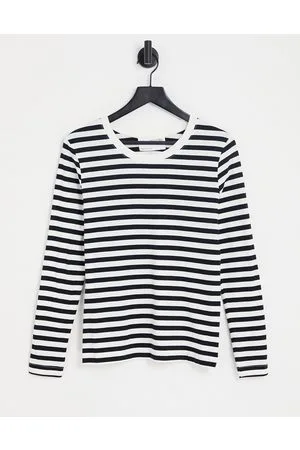 SELECTED Femme long sleeve t-shirt in stripe