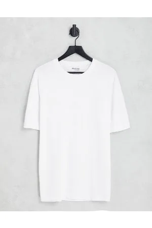 SELECTED Oversized heavy weight t-shirt in