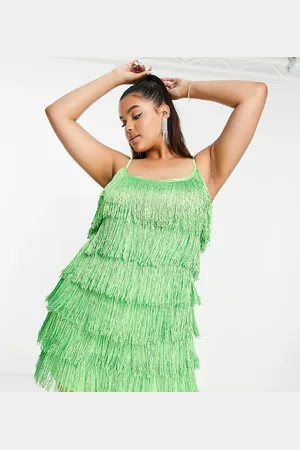 River Island Fringe mini dress in