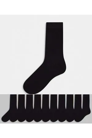 JACK & JONES 10 pack socks with logo in