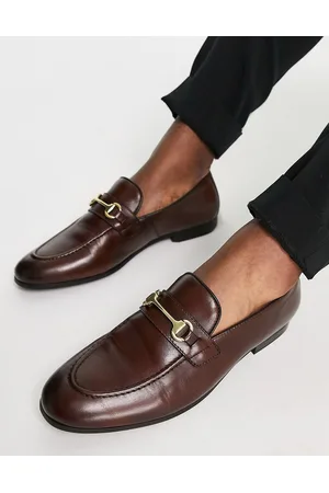 WALK LONDON Terry snaffle loafers in leather