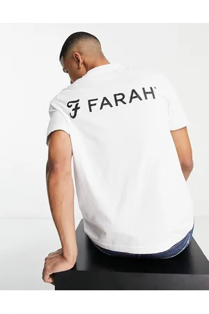 Farah Men Short Sleeve - Trafford back logo t-shirt in