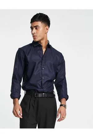 SELECTED Slim fit easy iron smart shirt in