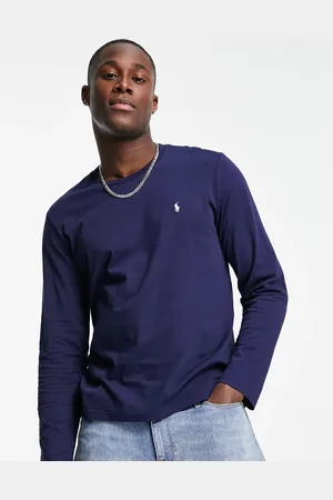 Ralph Lauren Long sleeve soft cotton top in