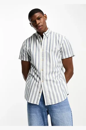 JACK & JONES Originals oxford stripe shirt in