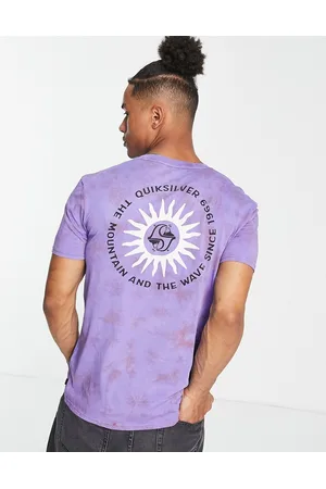 Quiksilver High Tide t-shirt in tie dye