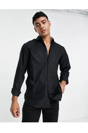 SELECTED Slim fit easy iron smart shirt in