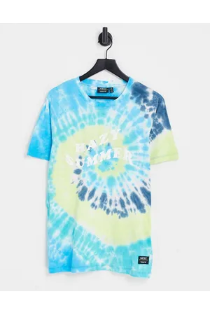 WeSC T-shirt in tie-dye