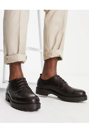 WALK LONDON Men Shoes - Sean chunky lace up shoes in leather