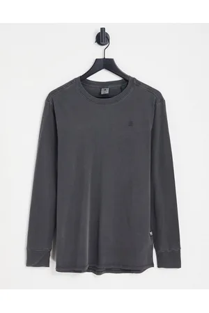 G-Star Lash long sleeve top in dark grey