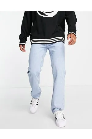Weekday Klean straight cropped jeans in splendid