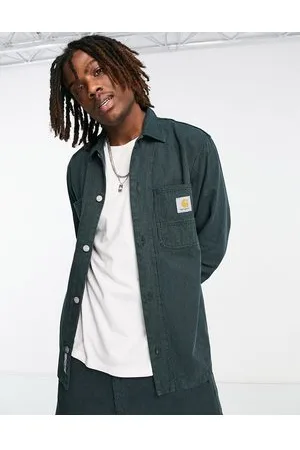 Carhartt Sinclair hickory stripe shirt in