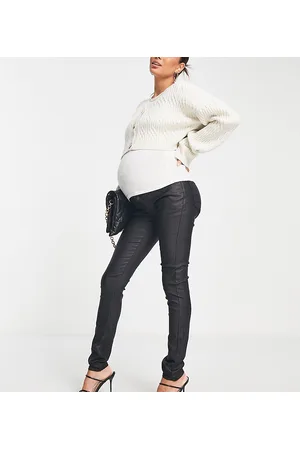 Vero Moda Maternity Women Bump Bands - Coated jeggings with bump band in