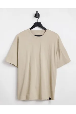 Pull&Bear Oversized t-shirt in beige