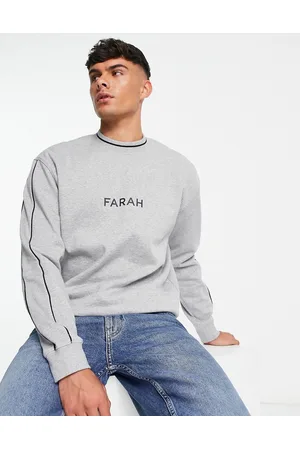 Farah Courtnell cotton logo sweatshirt in