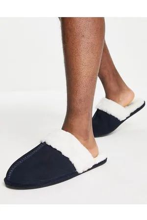 ASOS Design Zina Closed Toe Slippers in Black