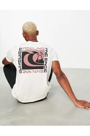 Quiksilver Wavy Minds back print t-shirt in