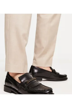 H by Hudson Alvin loafers in hi shine leather
