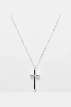 Icon Brand Cross pendant necklace in antique