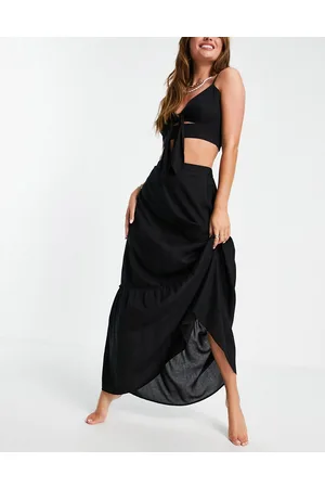 Esmée Esmee Exclusive maxi beach prairie skirt co-ord in