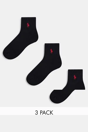Ralph Lauren 3 pack sport socks in