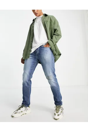 G-Star 3301 slim jeans in rinsed mid