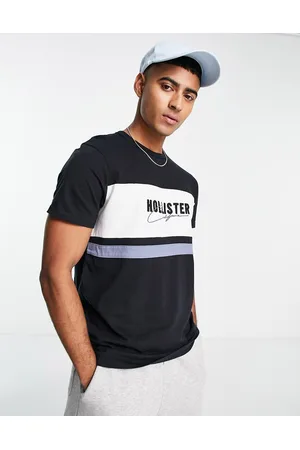 Hollister Front panel logo t-shirt in