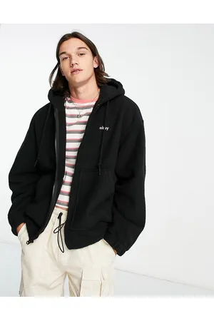 Obey Gaze hooded jacket in sherpa