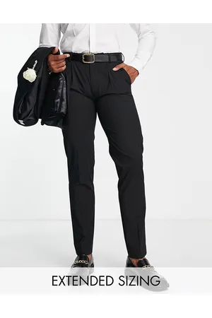 Noak Camden' slim premium fabric suit trousers in with stretch