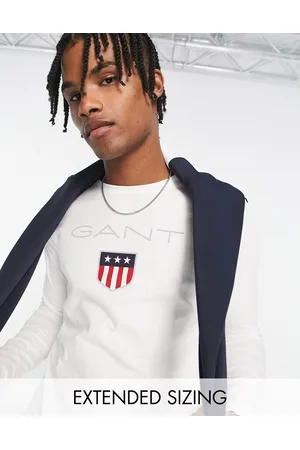 GANT Shield logo long sleeve top in