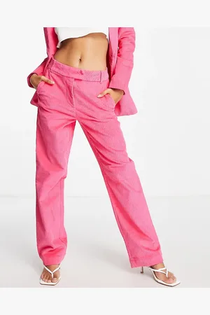 VERO MODA Tailored straight leg suit trousers co-ord in pop